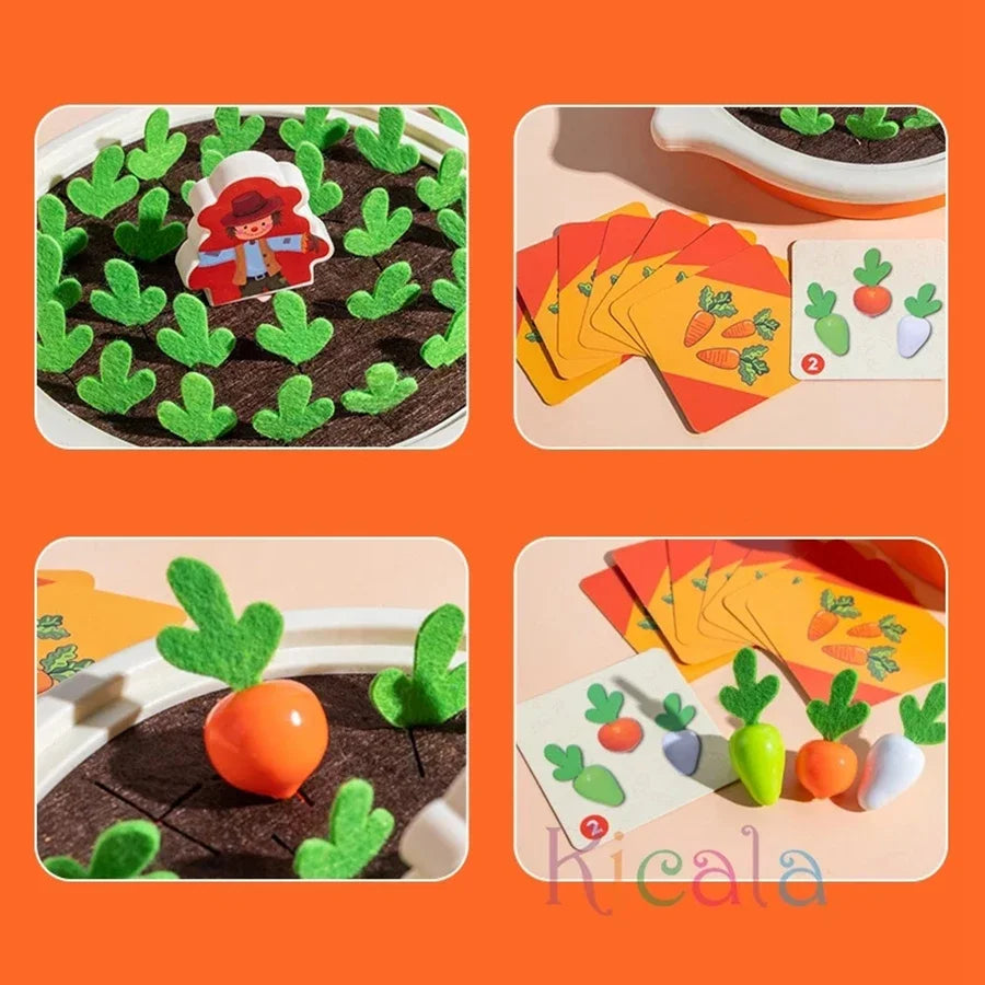 Colourful Carrot Harvest & Counting Discovery Set