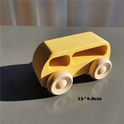 Wood Montessori Toys Rainbow Stacking Bridge Cars Matryoshka Dolls Forest Trees for Kids Educational Blocks Play