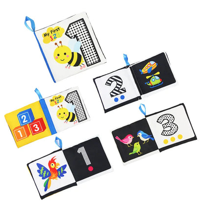 Animal Sensory Soft Book for Babies – Early Learning Toy for Ages 0 to 12 Months