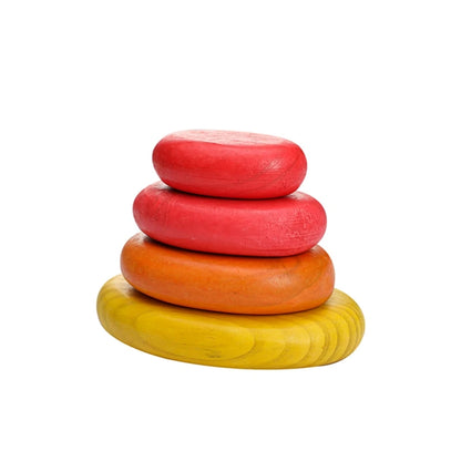 Wooden Stacking Balance Stones