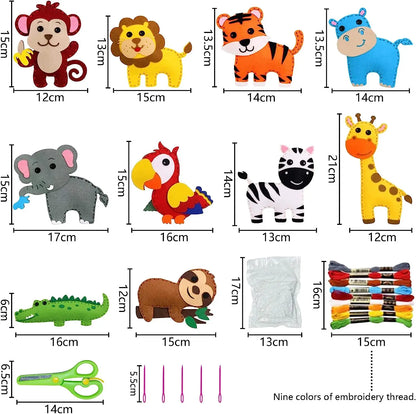 Animal and Dinosaur Sewing Kits for Kids – Make Your Own Friends!