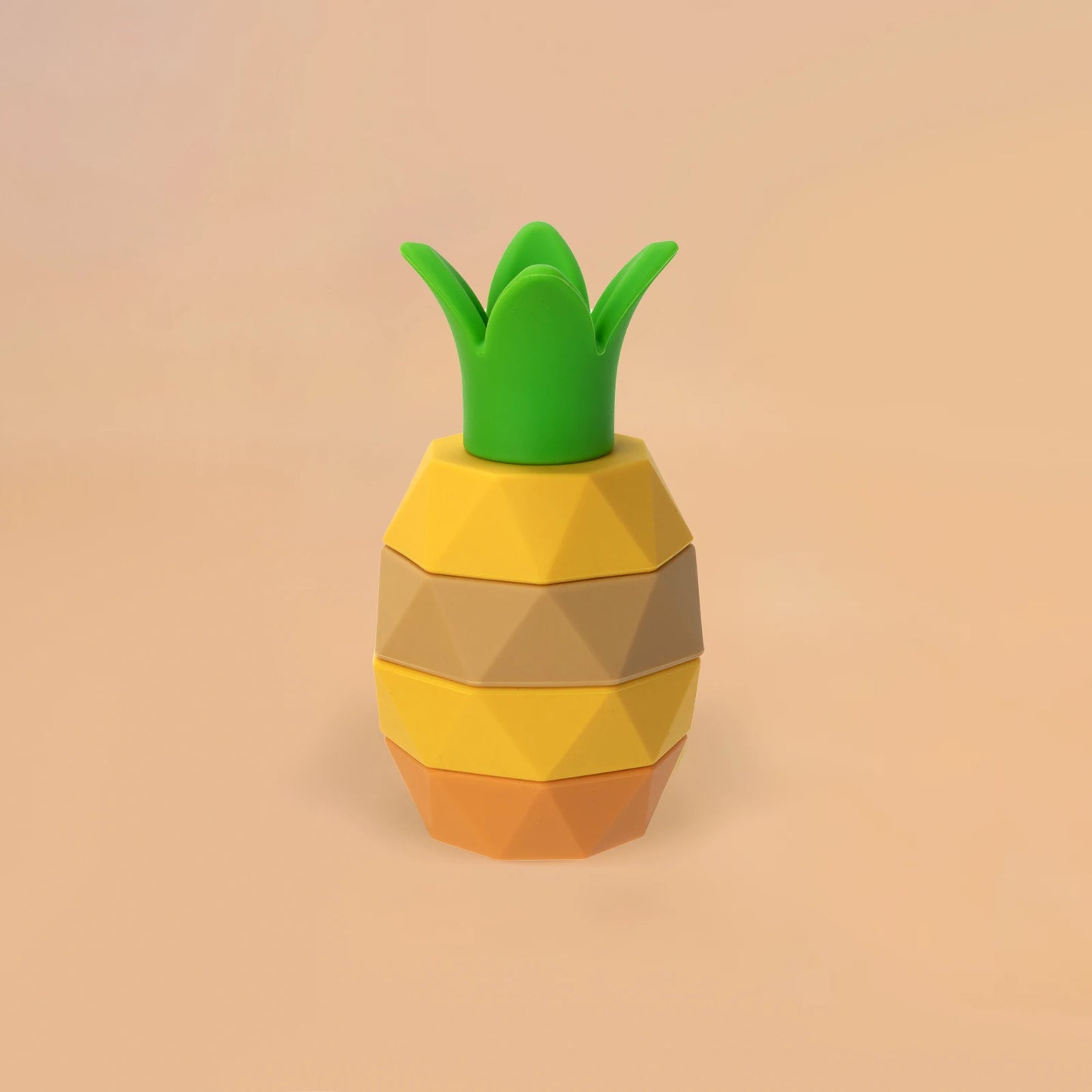 Montessori Silicone Stacking Blocks Sets - Fruits