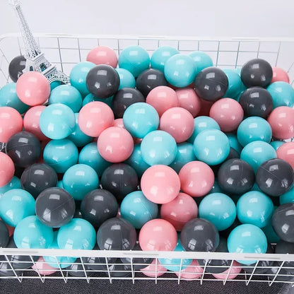 100-pcs Soft Play Balls for Kids – dia 55mm, mixed colours sets