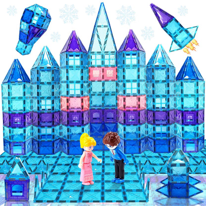 Magnetic Building Blocks Sets, 7.5cm - 42-pcs Princess Castle