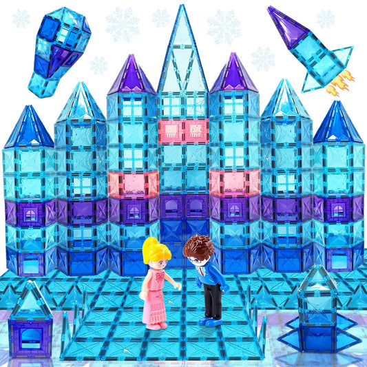 Magnetic Building Blocks Sets, 7.5cm - 42-pcs Princess Castle
