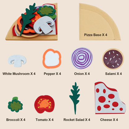Felt Pizza Play Set