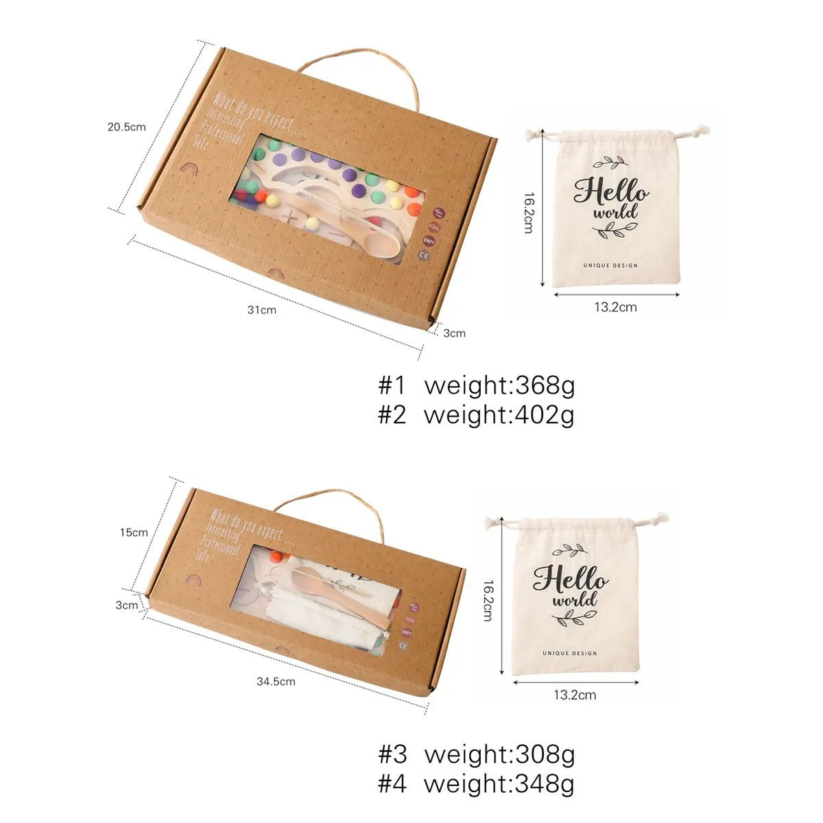Wooden Rainbow Play Sets