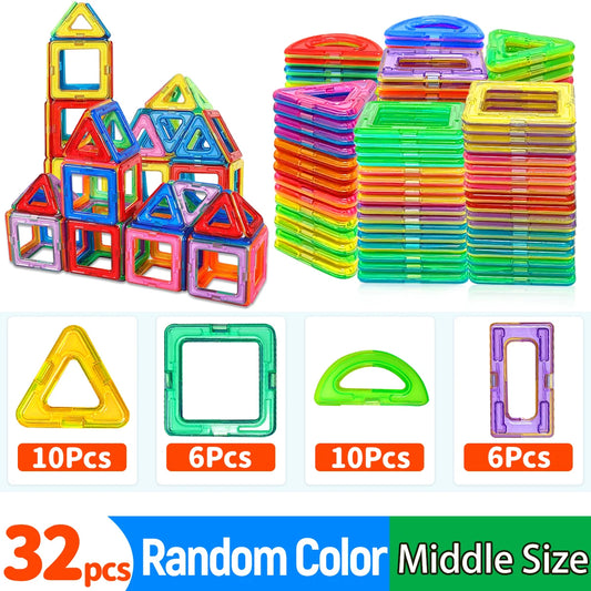 Magnetic Tiles Building Blocks Set