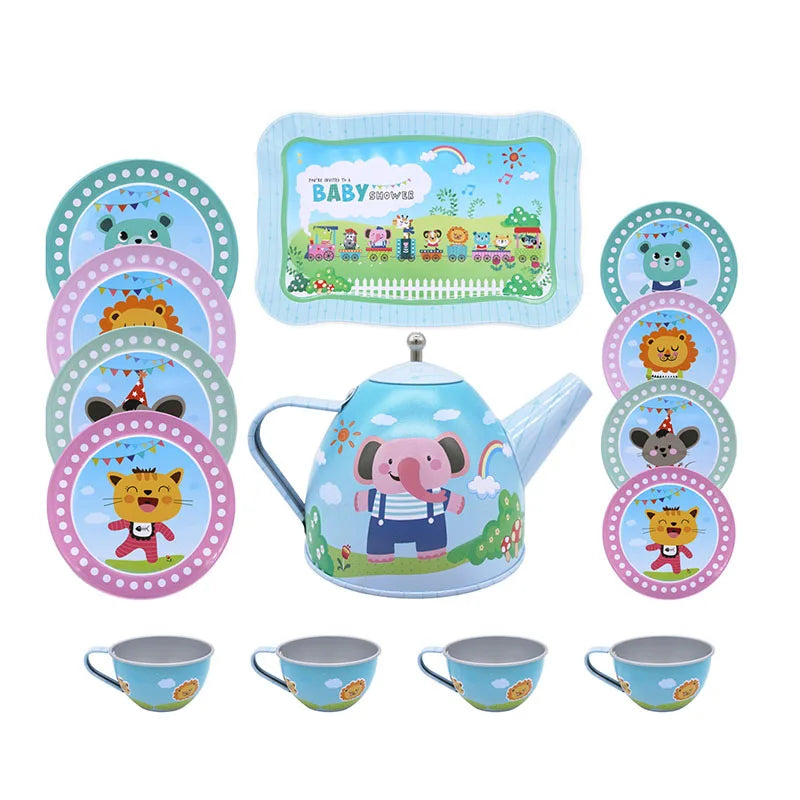 14-pieces Mini High Tea Play Sets
