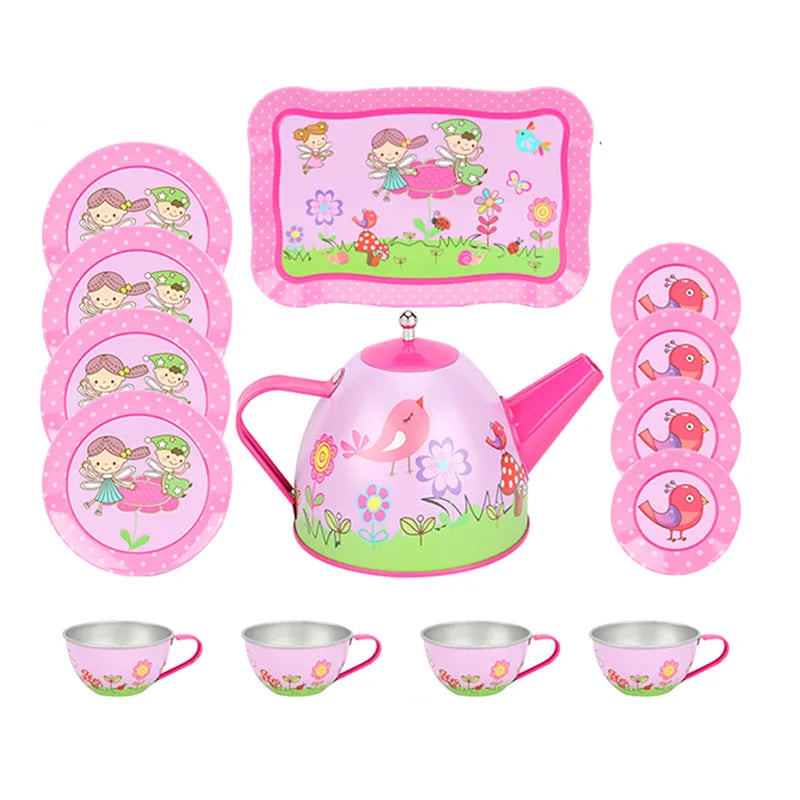 14-pieces Mini High Tea Play Sets