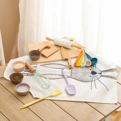 Montessori Kitchen Toys Play Set for Toddlers