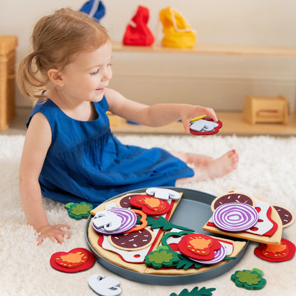 Felt Pizza Play Set