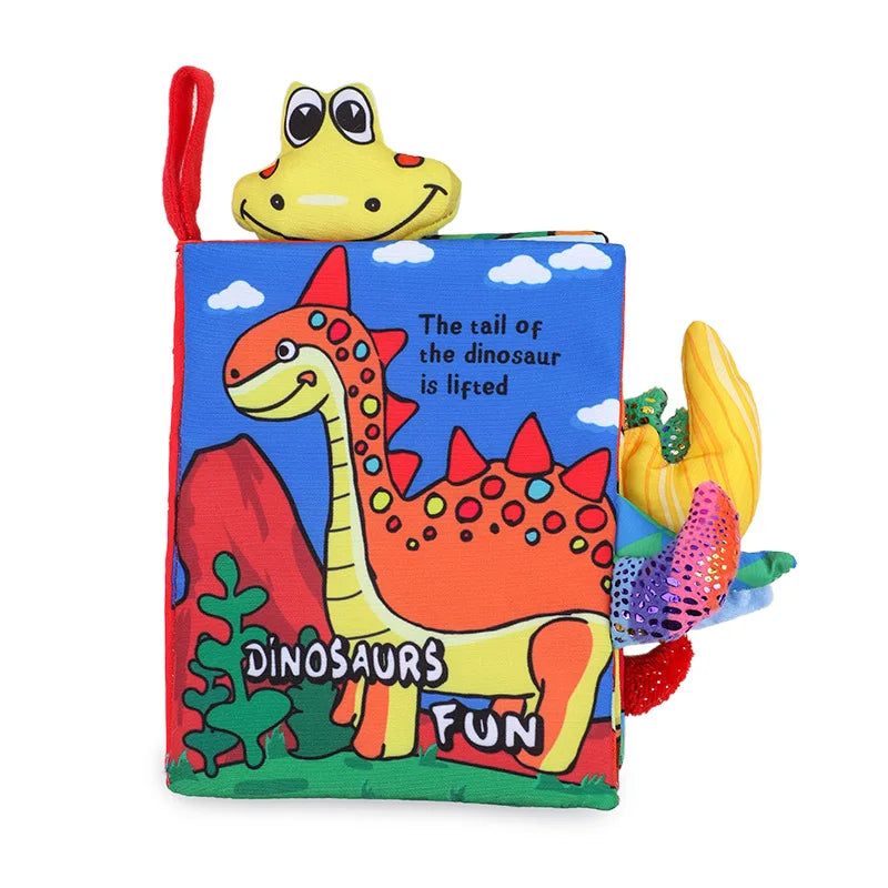 Animal Sensory Soft Book for Babies – Early Learning Toy for Ages 0 to 12 Months