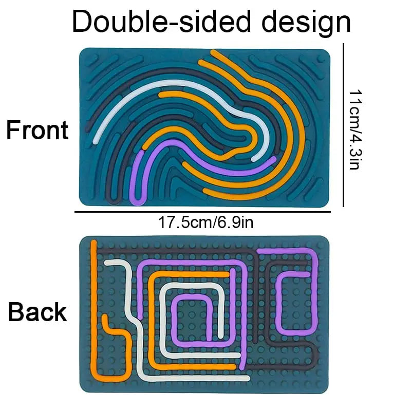 Portable Silicone Sensory Busy Board