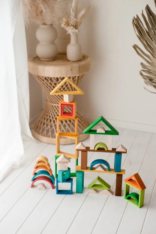 Rainbow Nesting Blocks