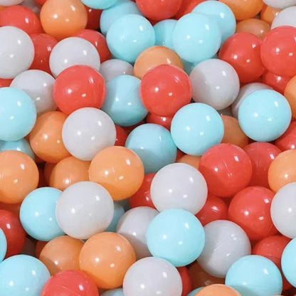50-pcs Soft Play Balls for Kids – dia 55mm, mixed colours sets