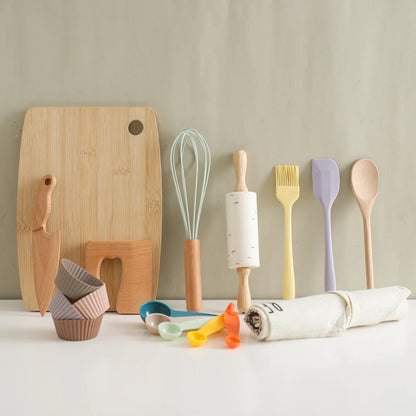 Montessori Kitchen Toys Play Set for Toddlers