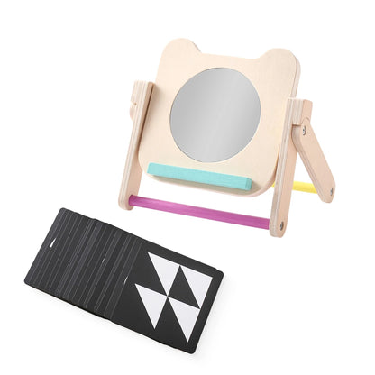 Montessori Mirror with Visual Cards