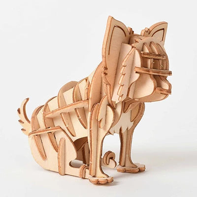STEM 3D Wooden Skeleton Model Puzzle Sets - Animals, Birds and Sea Creatures