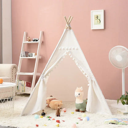1.3m Kids' Play Teepee Tent