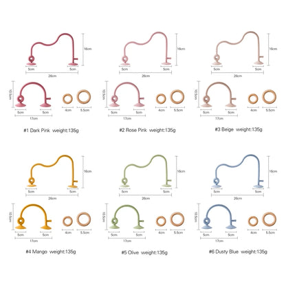 Montessori Silicone & Wooden Baby Teether – Safe & Educational Teething Toy