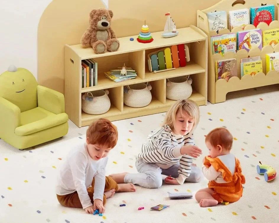Bookshelf & Toy Organiser for Toddlers and Kids