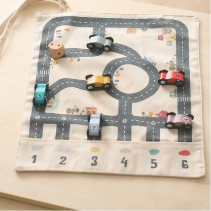 Montessori City Traffic Play Set – 35×31 cm