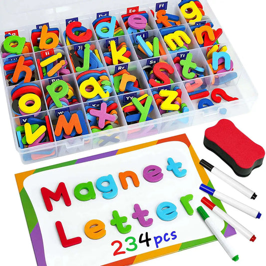 244-Piece Magnetic Letters & Numbers Set