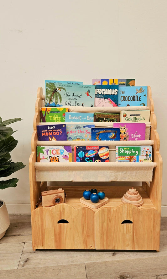 4 Tier Bookshelf and Drawers