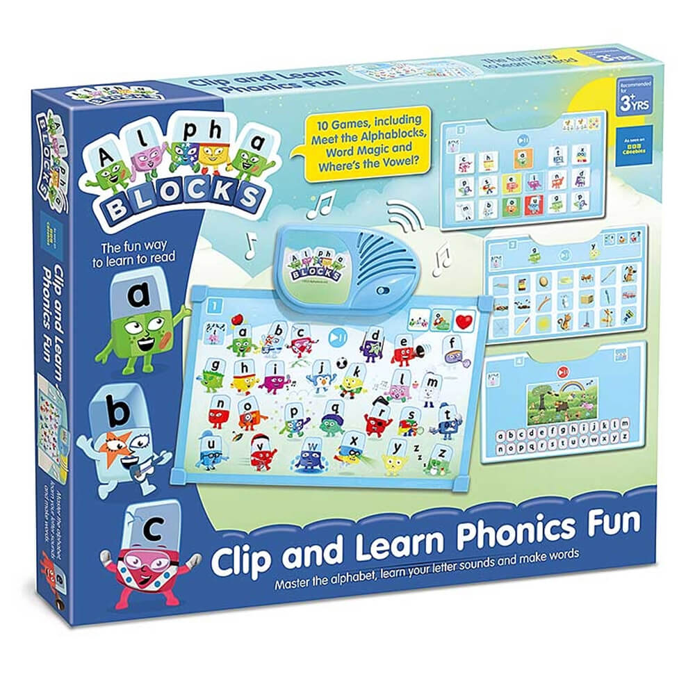Alphablocks Clip and Learn Phonics Fun Set