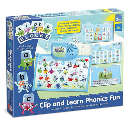 Alphablocks Clip and Learn Phonics Fun Set