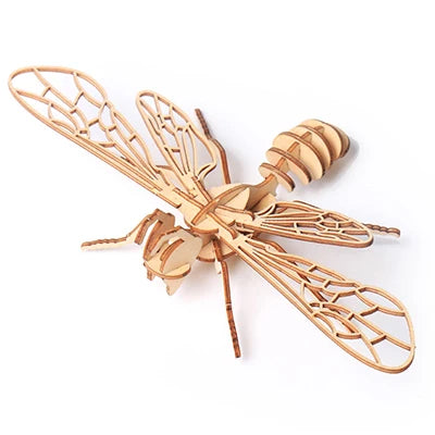 STEM 3D Wooden Skeleton Model Puzzle Sets - Insects