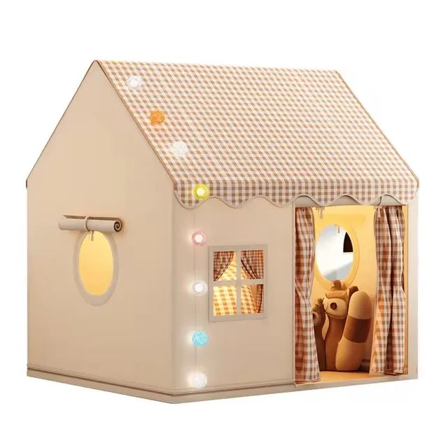 Children's Tent Folding Kids Play Tent Castle For Boy Girl Baby Room Decor Indoor Interaction Games Kid Gifts Toy Tents