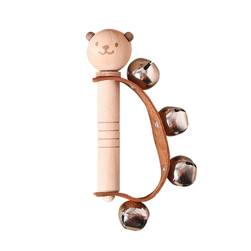 Wooden Musical Instruments Set for Toddlers (Ages 1–3)