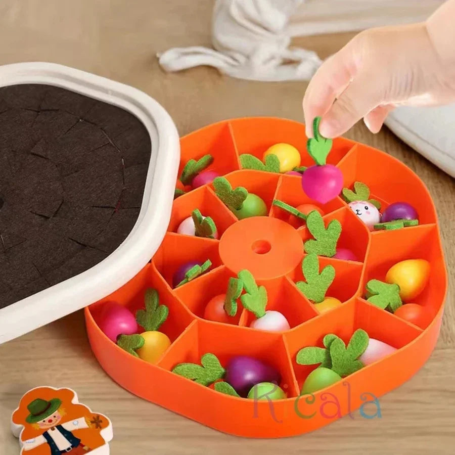 Colourful Carrot Harvest & Counting Discovery Set