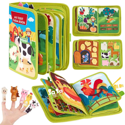 My First Farm Book Busy Board