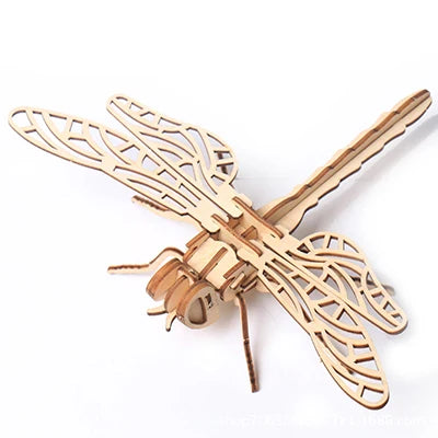 STEM 3D Wooden Skeleton Model Puzzle Sets - Insects