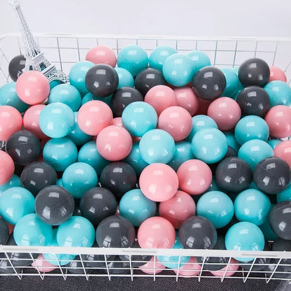 50-pcs Soft Play Balls for Kids – dia 55mm, mixed colours sets