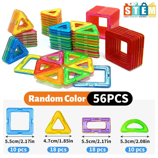 Magnetic Tiles Building Blocks Set