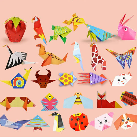 Origami Paper Kits, Animals and Objects Designs