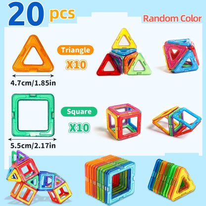 Magnetic Tiles Building Blocks Set