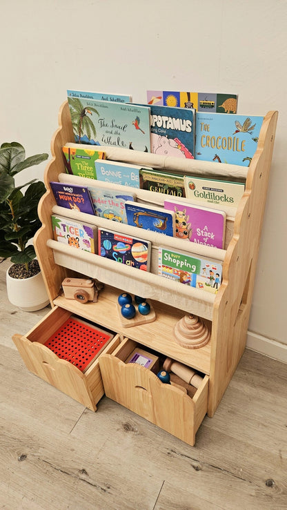 4 Tier Bookshelf and Drawers
