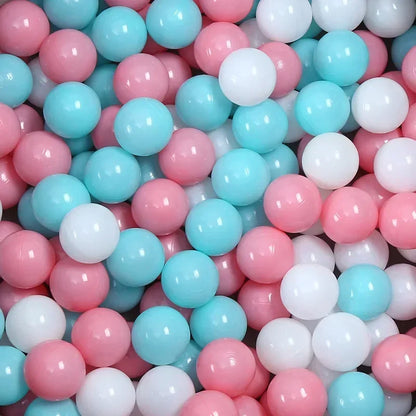 50-pcs Soft Play Balls for Kids – dia 55mm, mixed colours sets