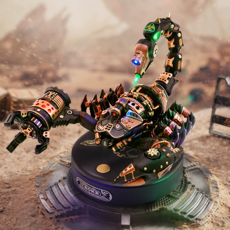 ROKR Heavy Equipment Battlefield Scorpion Building Toy