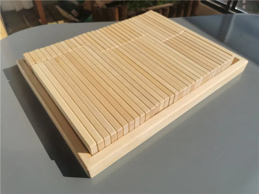 Large Wooden Building Stacking Cube & Block Sets,  64 pcs