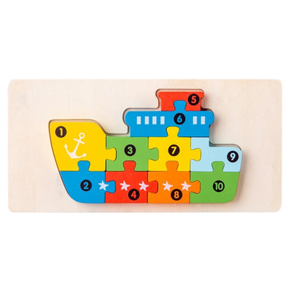 Wooden Puzzle Sets, Transport