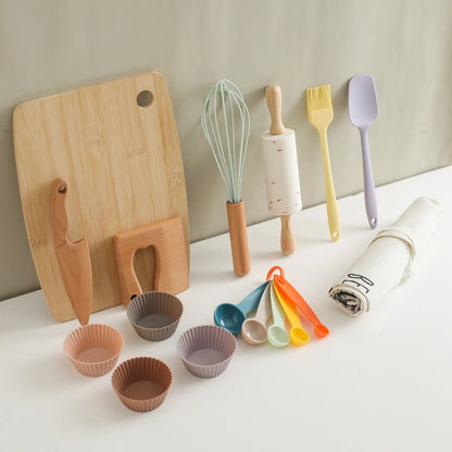 Montessori Kitchen Toys Play Set for Toddlers
