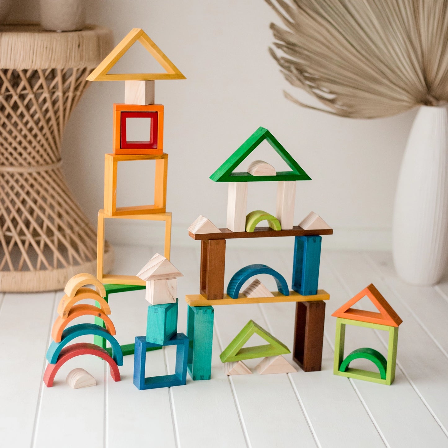 Rainbow Nesting Blocks