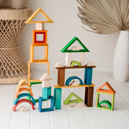Rainbow Nesting Blocks