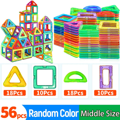 Magnetic Tiles Building Blocks Set